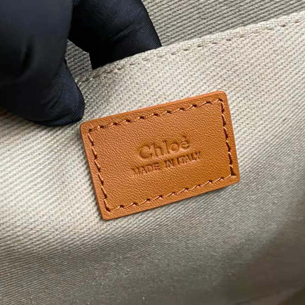 Chloe Women Medium Woody Tote Bag-Brown - image 9