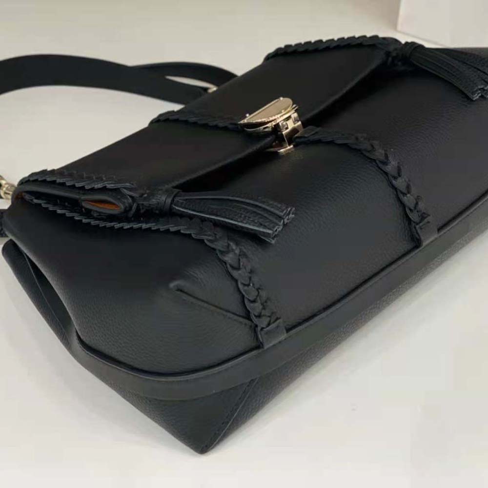 Chloe Women Penelope Medium Soft Shoulder Bag-Black - image 6