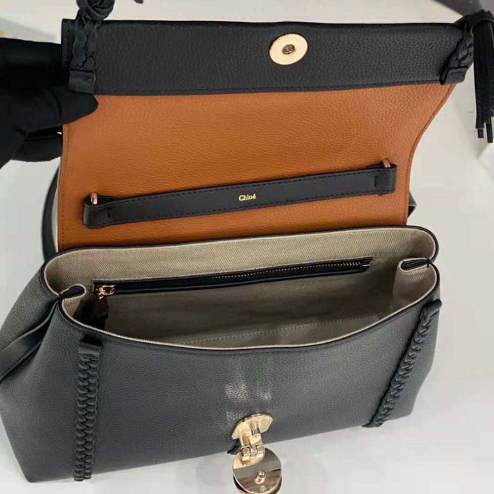 Chloe Women Penelope Medium Soft Shoulder Bag-Black - image 7