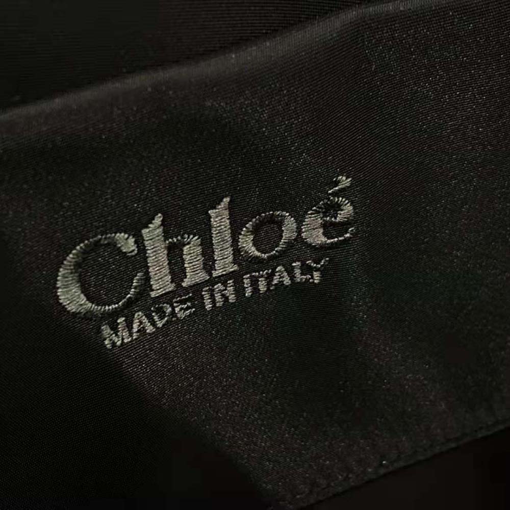 Chloe Women Small Woody Tote Bag-Black - image 10