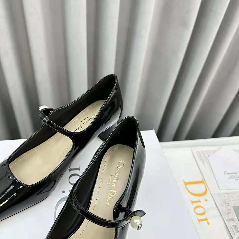 Dior Women Jolie Dior Pump Black Patent Calfskin - image 9