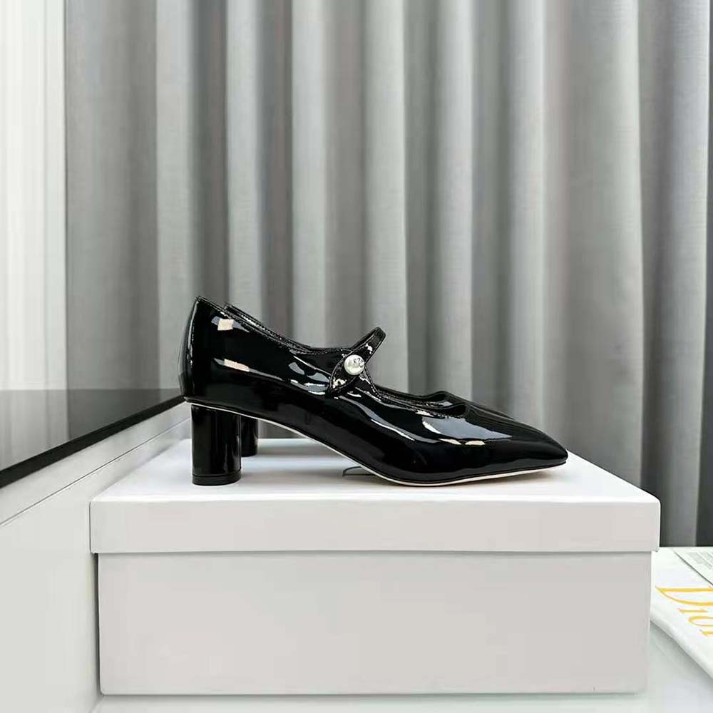 Dior Women Jolie Dior Pump Black Patent Calfskin - image 4