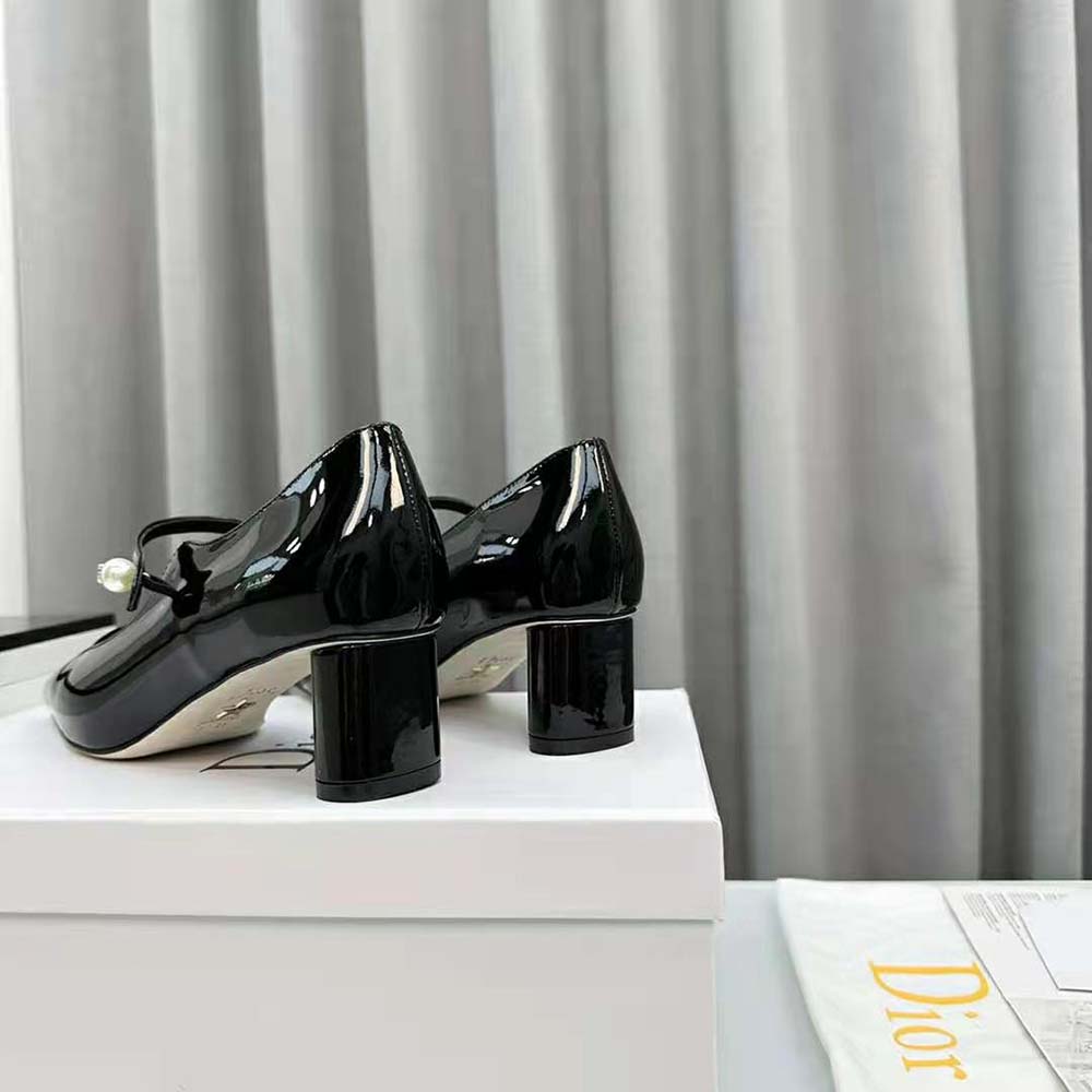 Dior Women Jolie Dior Pump Black Patent Calfskin - image 6