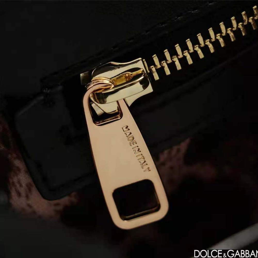 Dolce Gabbana D&G Women Elongated Sicily Handbag-Black - image 10