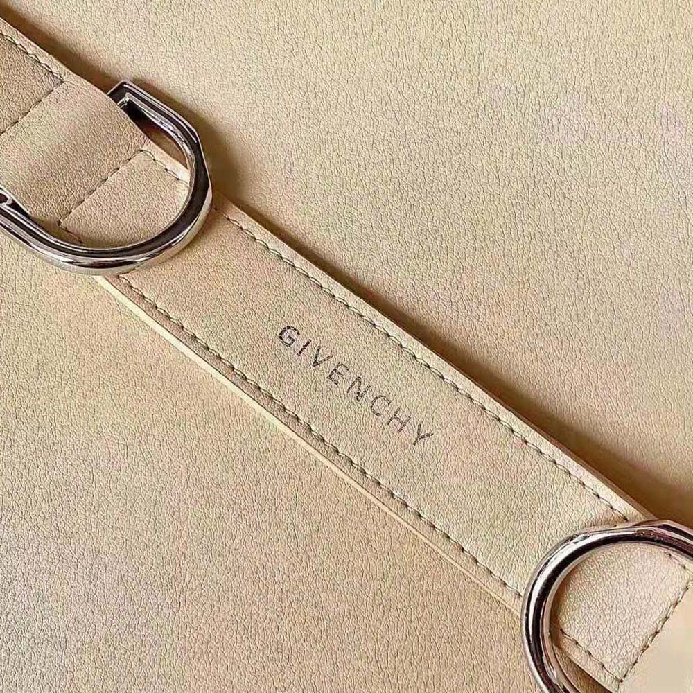 Givenchy Women Medium Voyou Bag in Leather-Beige - image 8