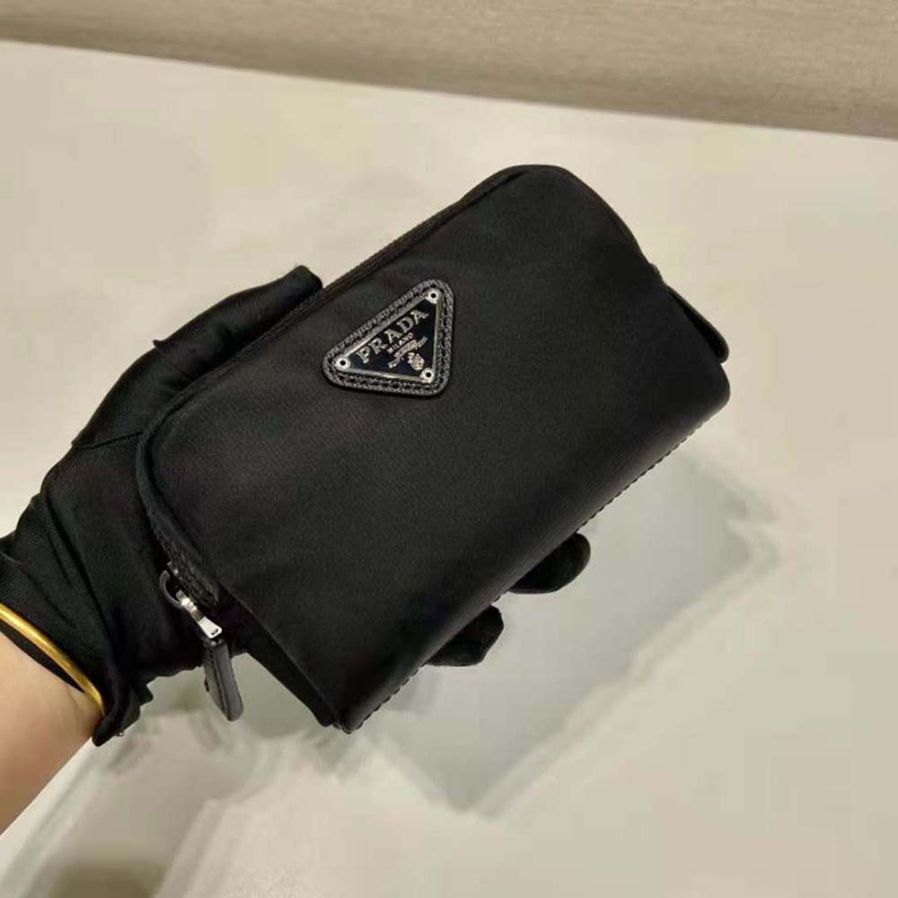 Prada Women Small Re-Nylon Wallet-Black - image 6