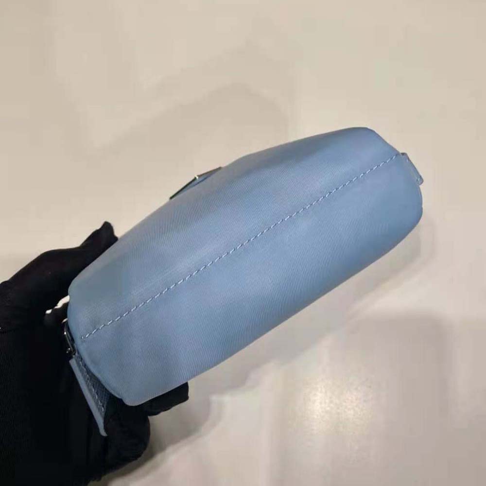 Prada Women Small Re-Nylon Wallet-Blue - image 7
