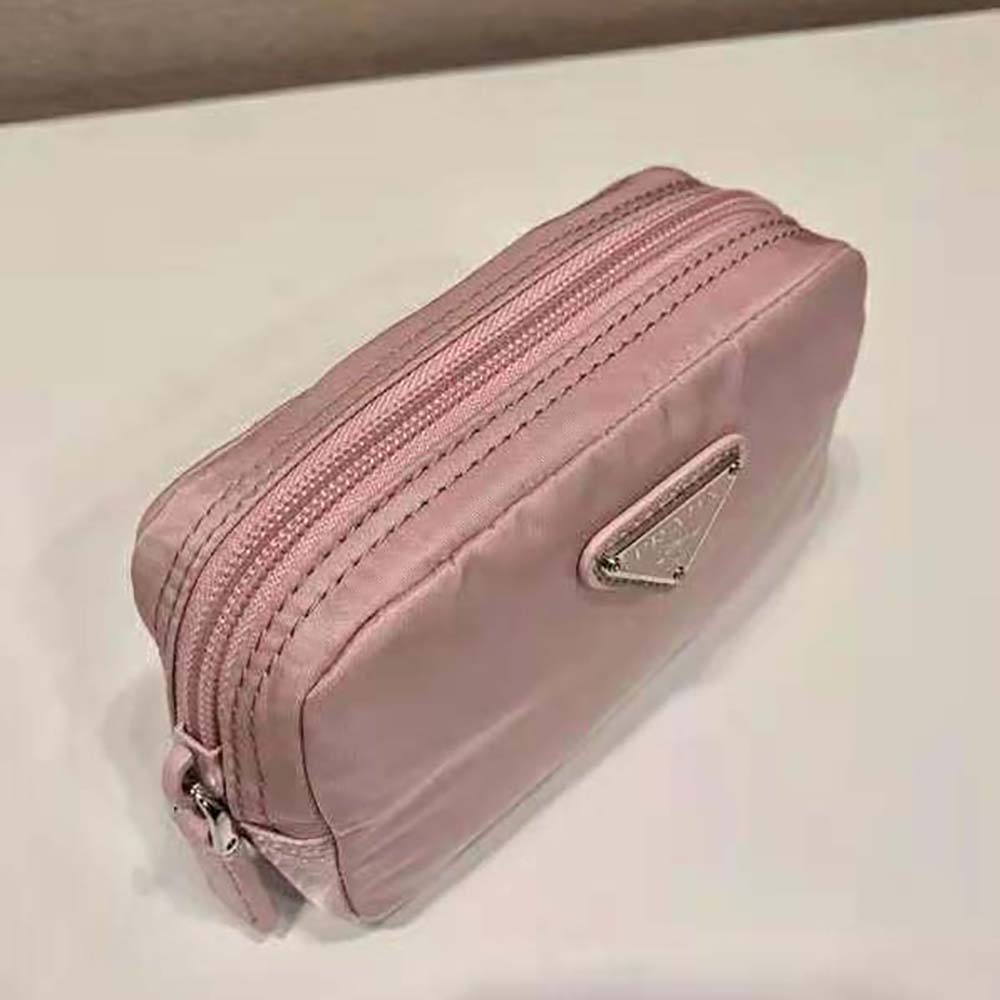 Prada Women Small Re-Nylon Wallet-Pink - image 6