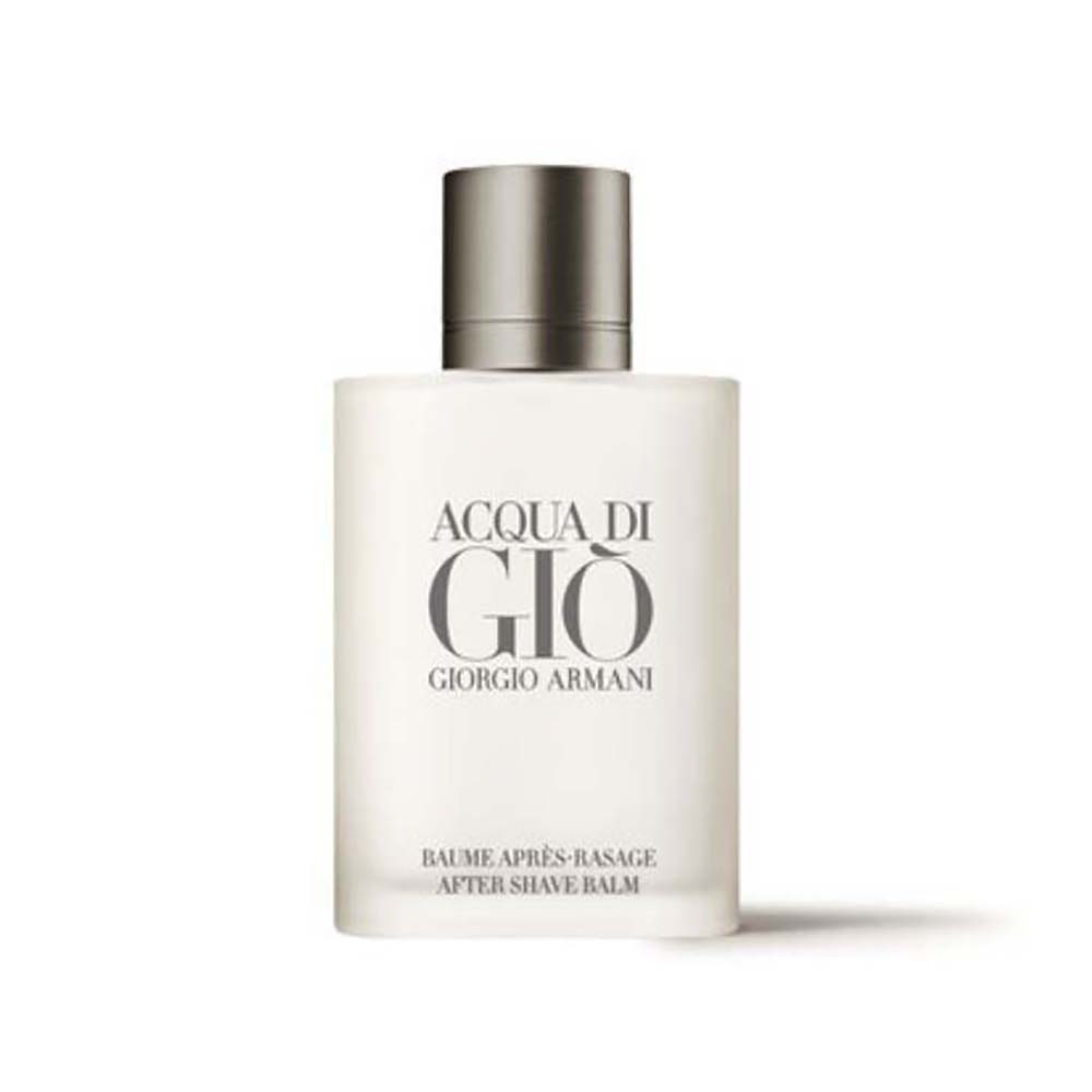 Front view of Armani Men Acqua Di Giò After Shave Balm 100 ml bottle