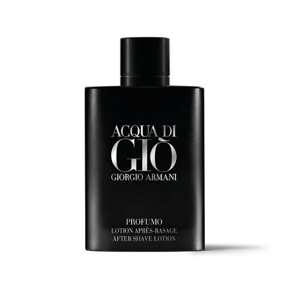 Front view of Armani Men Acqua Di Giò Profumo Aftershave Lotion 100 ml