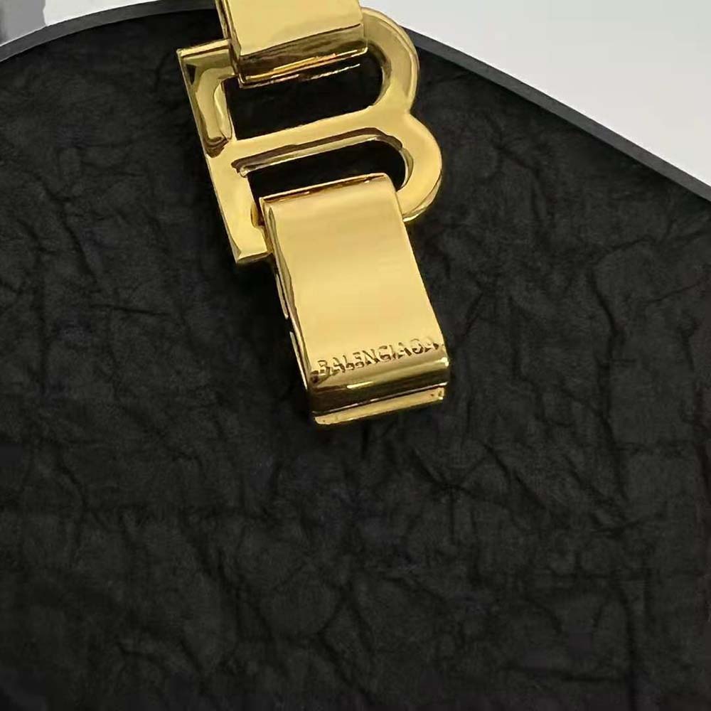 Balenciaga Women Hourglass Bracelet in Gold Brass - image 5
