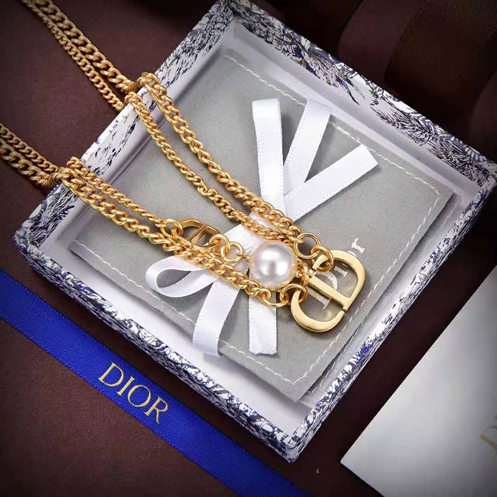 Dior Women 30 Montaigne Choker Gold-Finish Metal - image 6