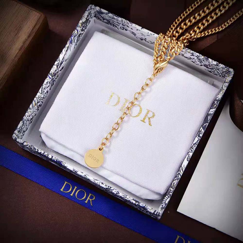 Dior Women 30 Montaigne Choker Gold-Finish Metal - image 8
