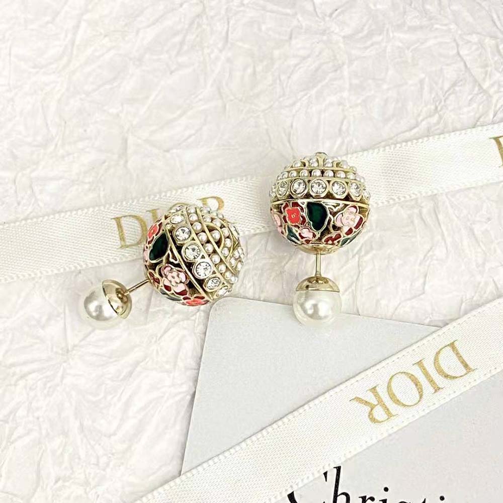 Dior Women 30 Tribales Earrings Gold-Finish Metal - image 7