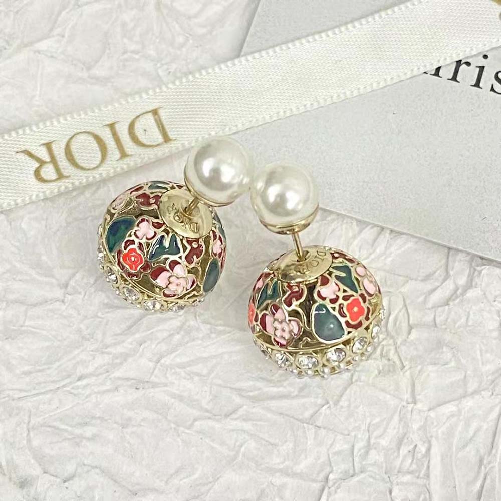Dior Women 30 Tribales Earrings Gold-Finish Metal - image 4
