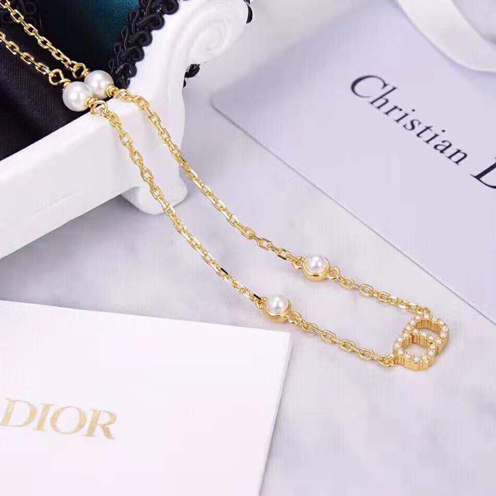 Dior Women Clair D Lune Necklace Gold-Finish Metal - image 5