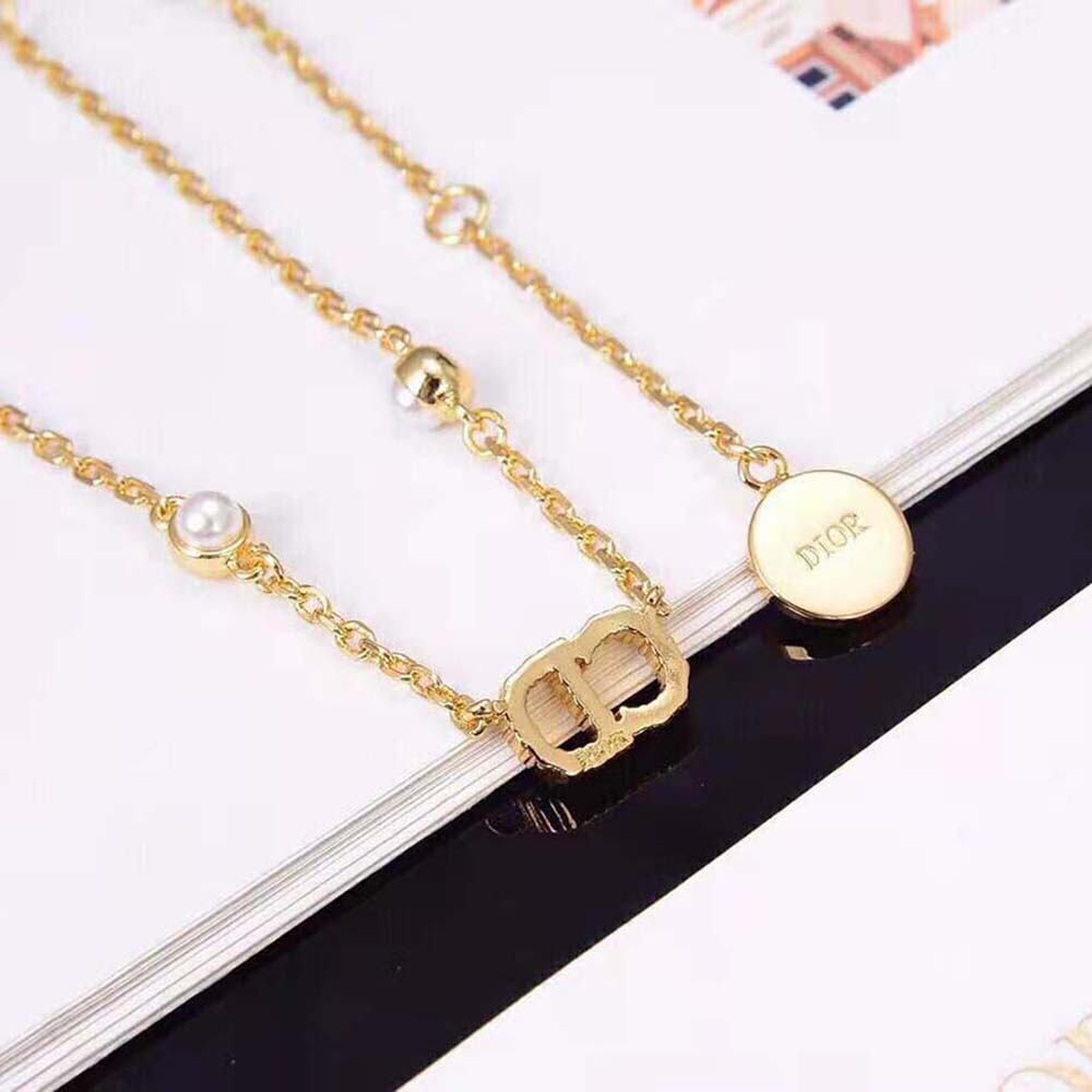 Dior Women Clair D Lune Necklace Gold-Finish Metal - image 7
