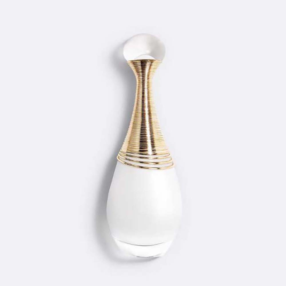 Front view of Dior Women J’adore Parfum D’eau alcohol-free bottle