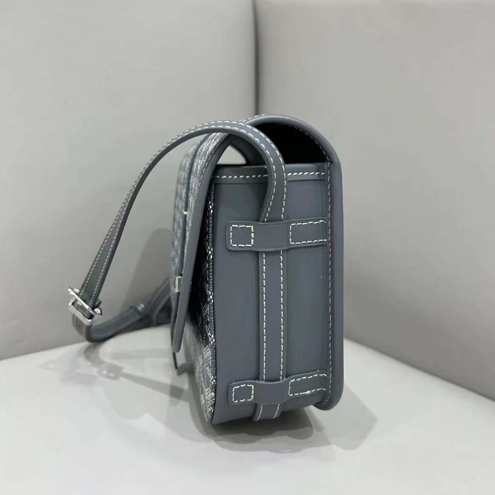 Goyard Unisex Belvedere MM Bag-Gray - image 4