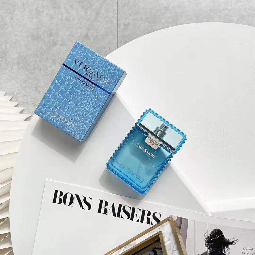 Angled shot highlighting the blue glass and spray nozzle