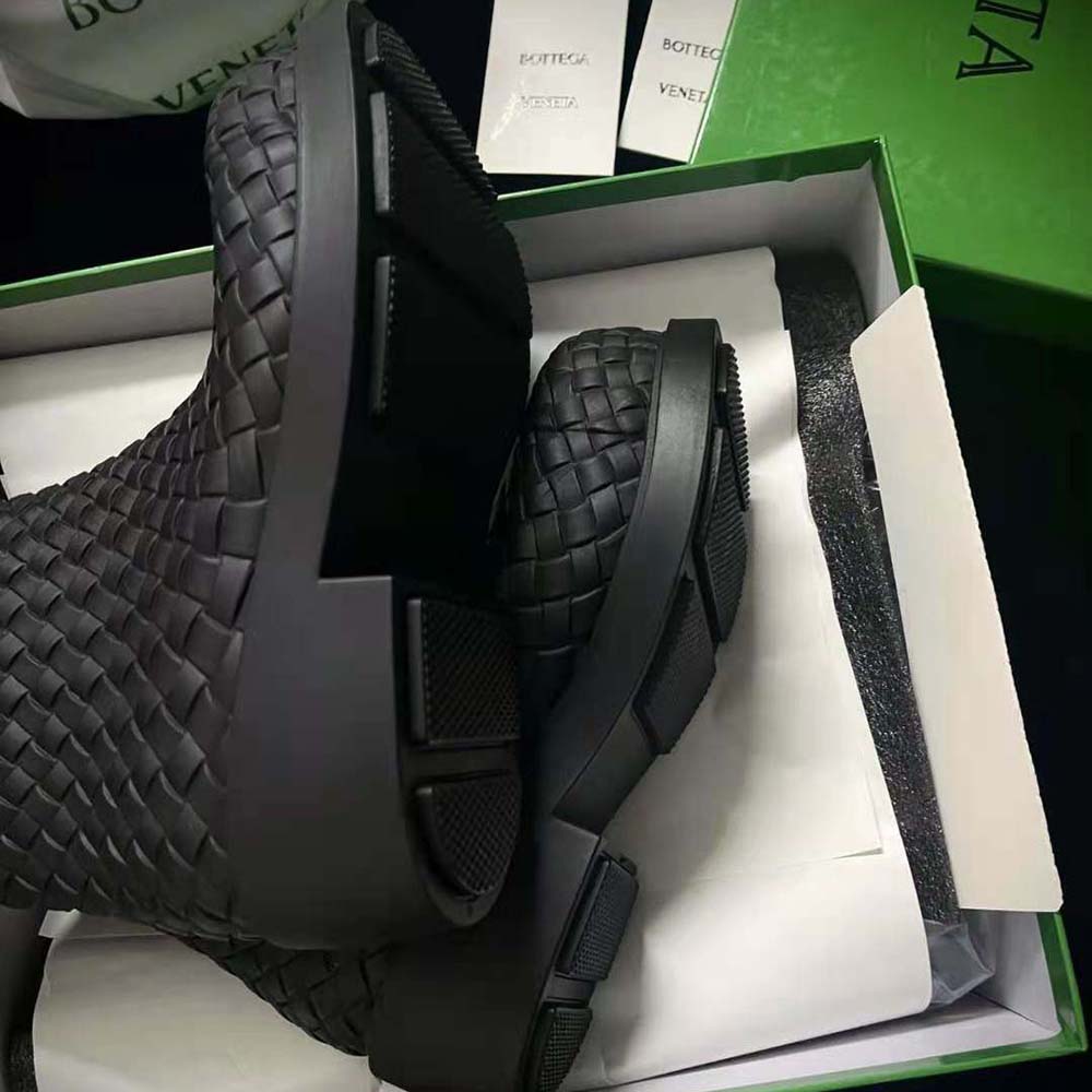 Bottega Veneta Unisex Fireman Ankle Boot-Black - image 7