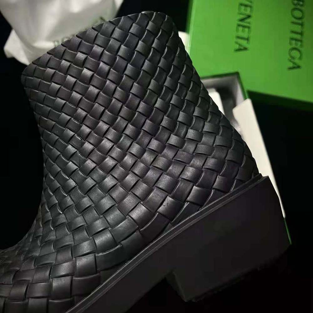 Bottega Veneta Unisex Fireman Ankle Boot-Black - image 8