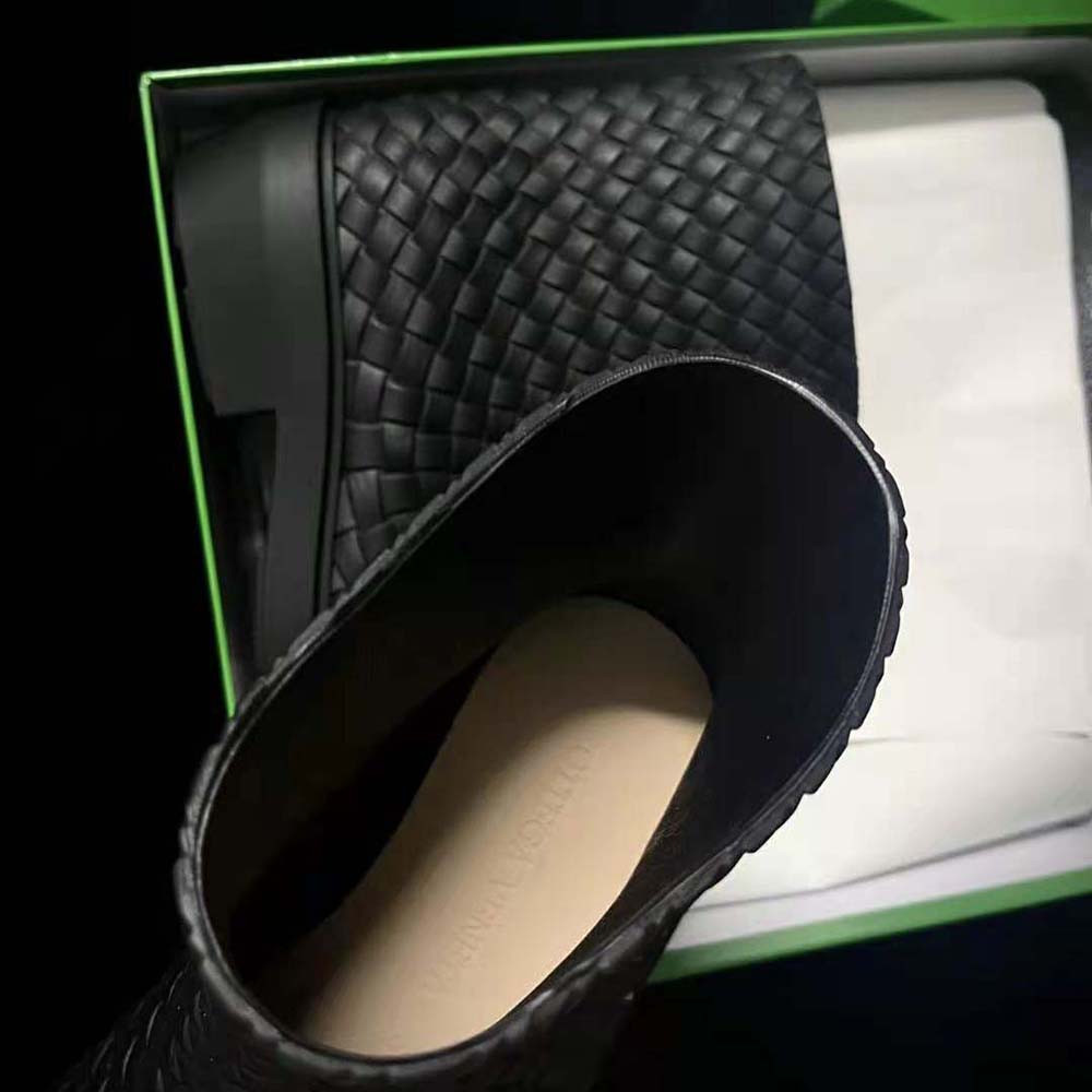 Bottega Veneta Unisex Fireman Ankle Boot-Black - image 10