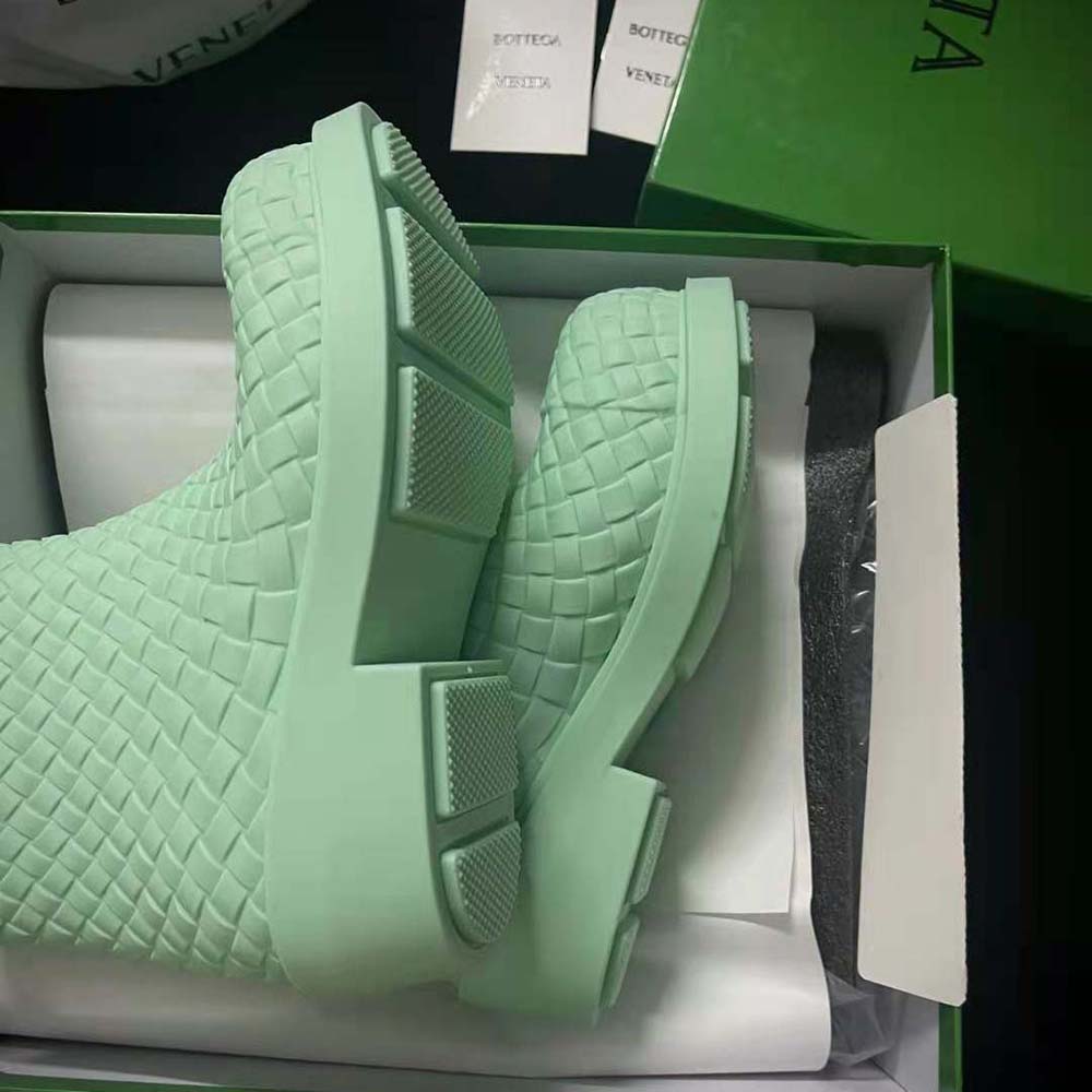 Bottega Veneta Unisex Fireman Ankle Boot-Green - image 8