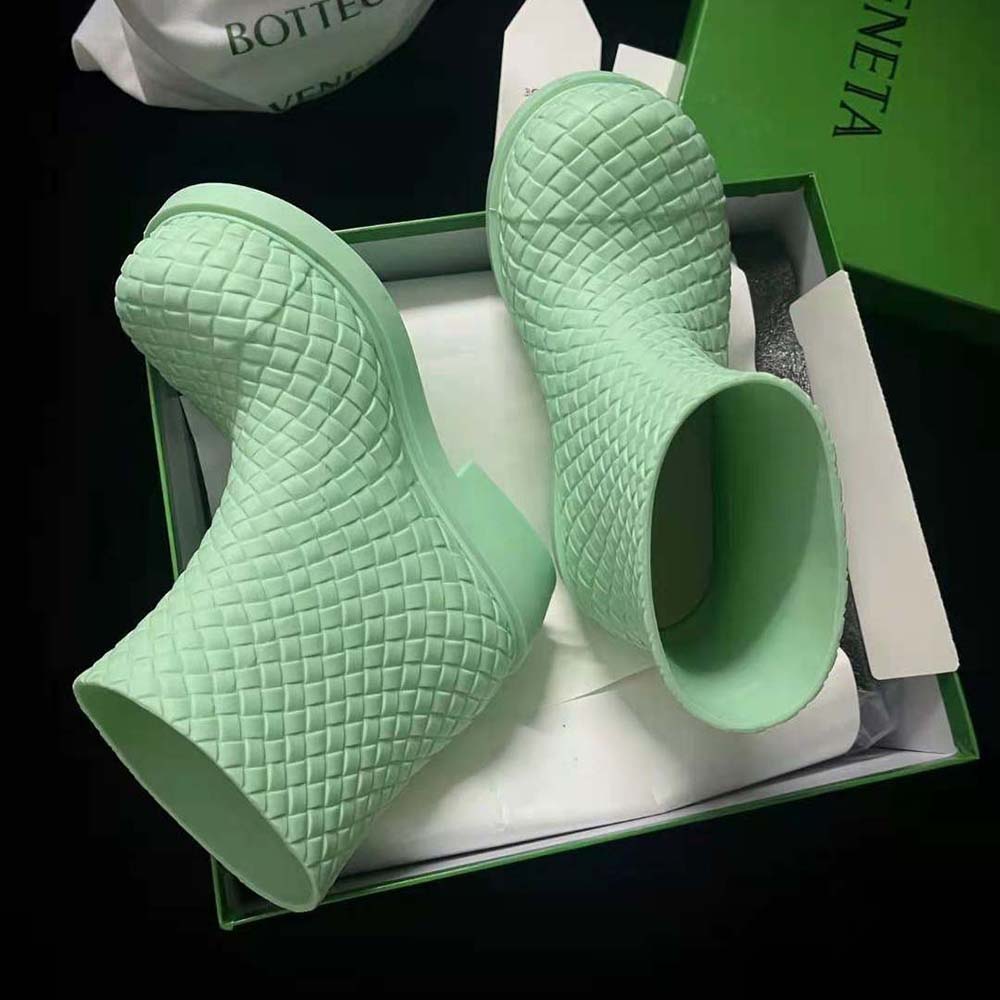 Bottega Veneta Unisex Fireman Ankle Boot-Green - image 6