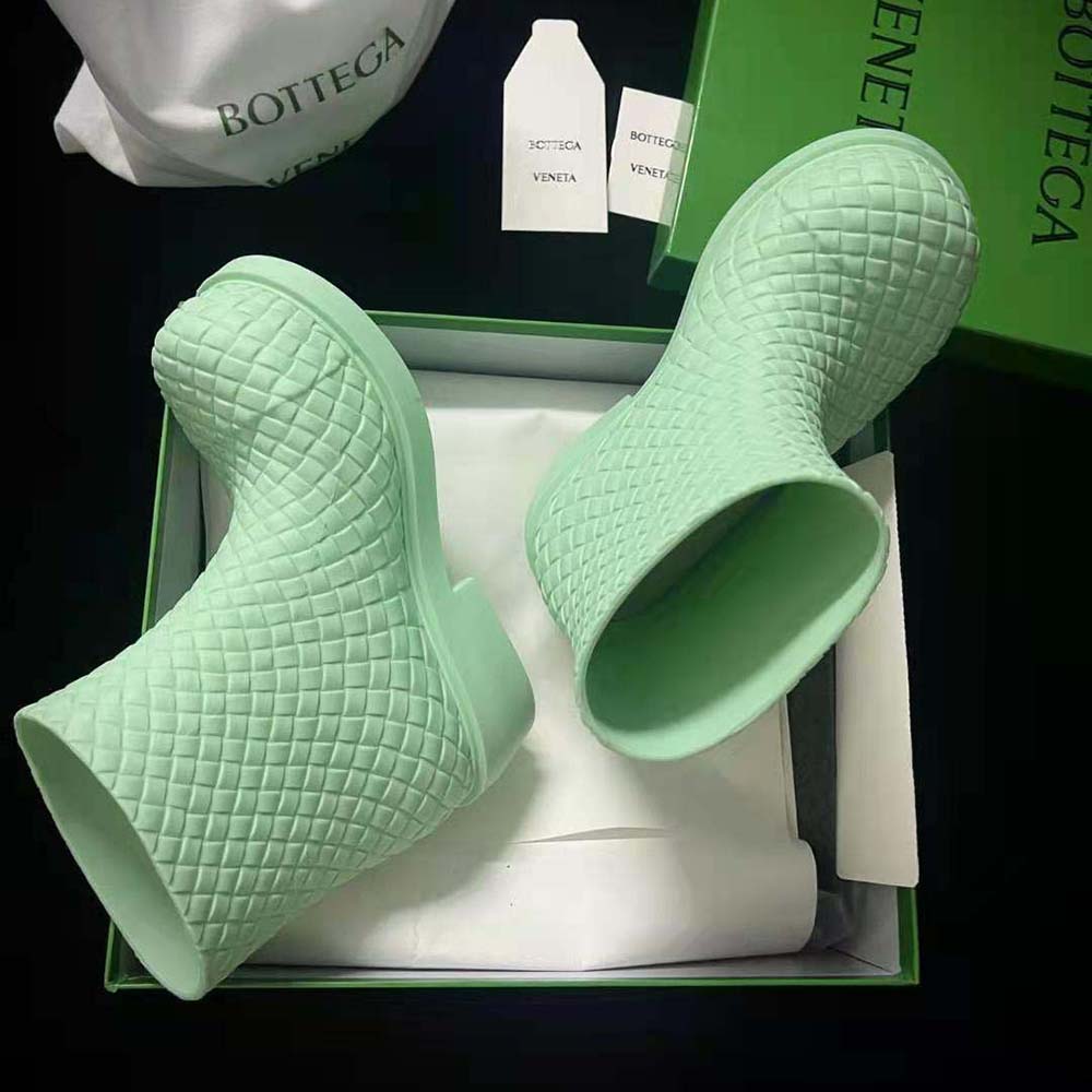 Bottega Veneta Unisex Fireman Ankle Boot-Green - image 5
