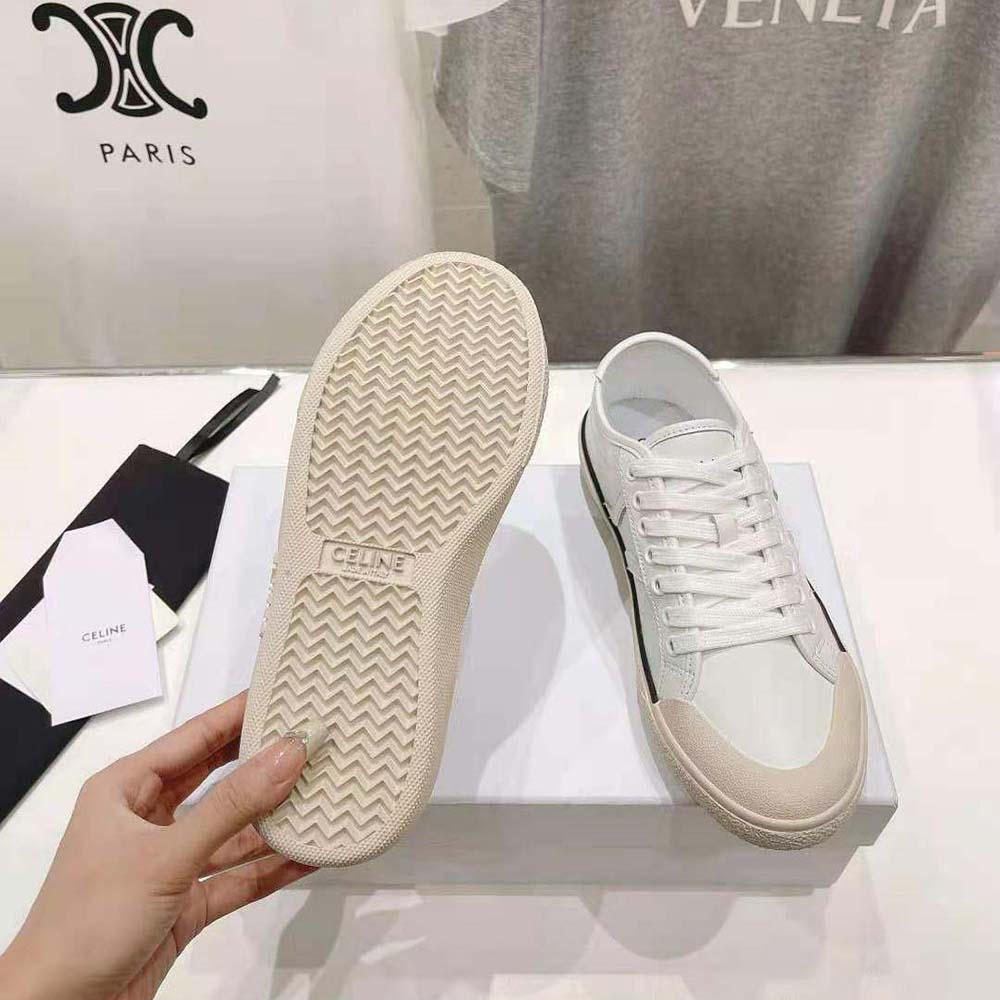 Celine Unisex As-01 Low Lace-up Celine Alan Sneaker in Calfskin - image 10