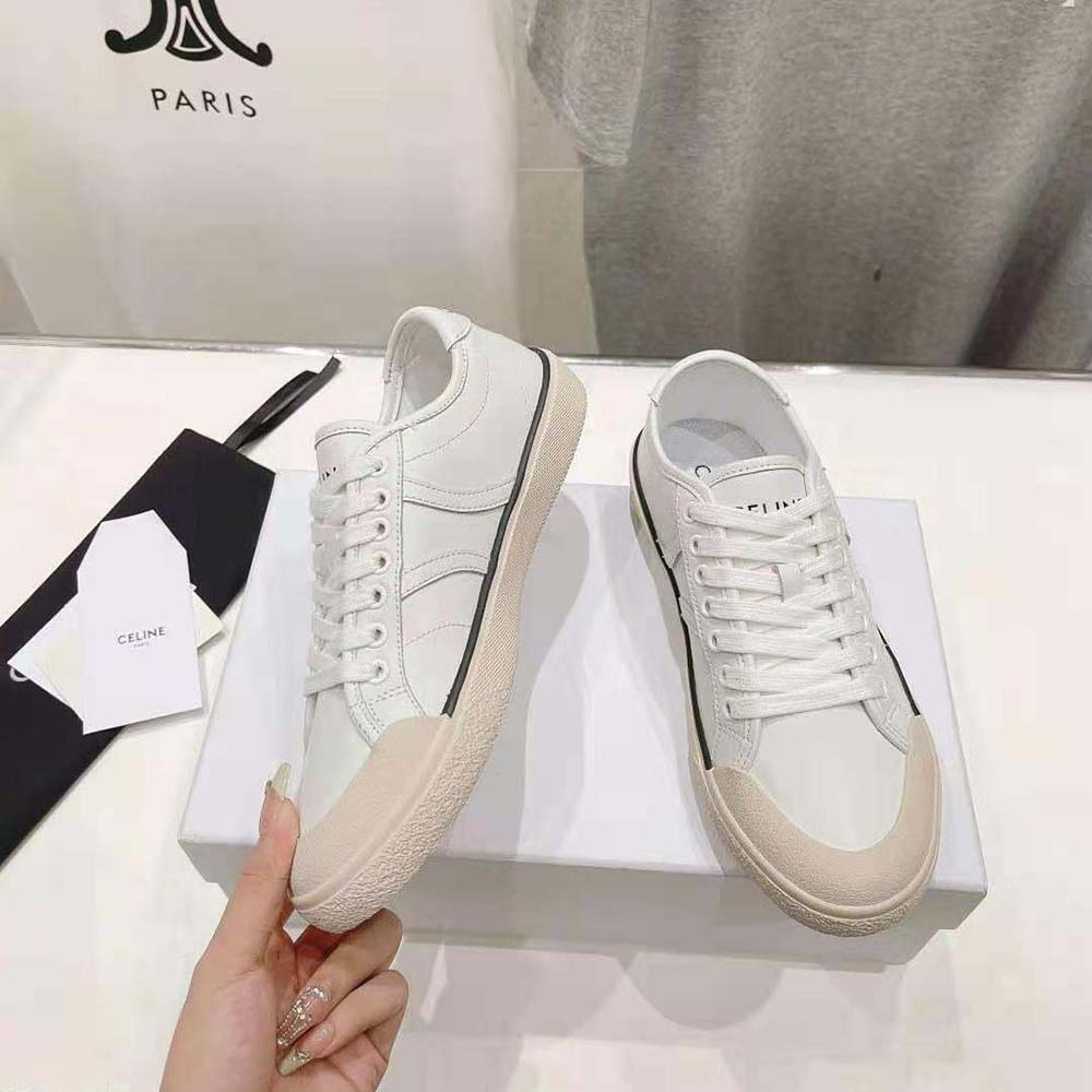 Celine Unisex As-01 Low Lace-up Celine Alan Sneaker in Calfskin - image 4