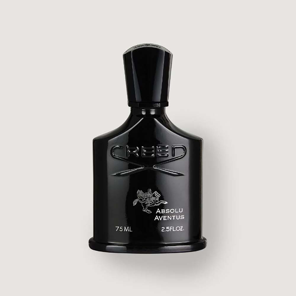 Front view of Creed Fragrance Men Absolu Aventus Woody Fruity & Fresh bottle