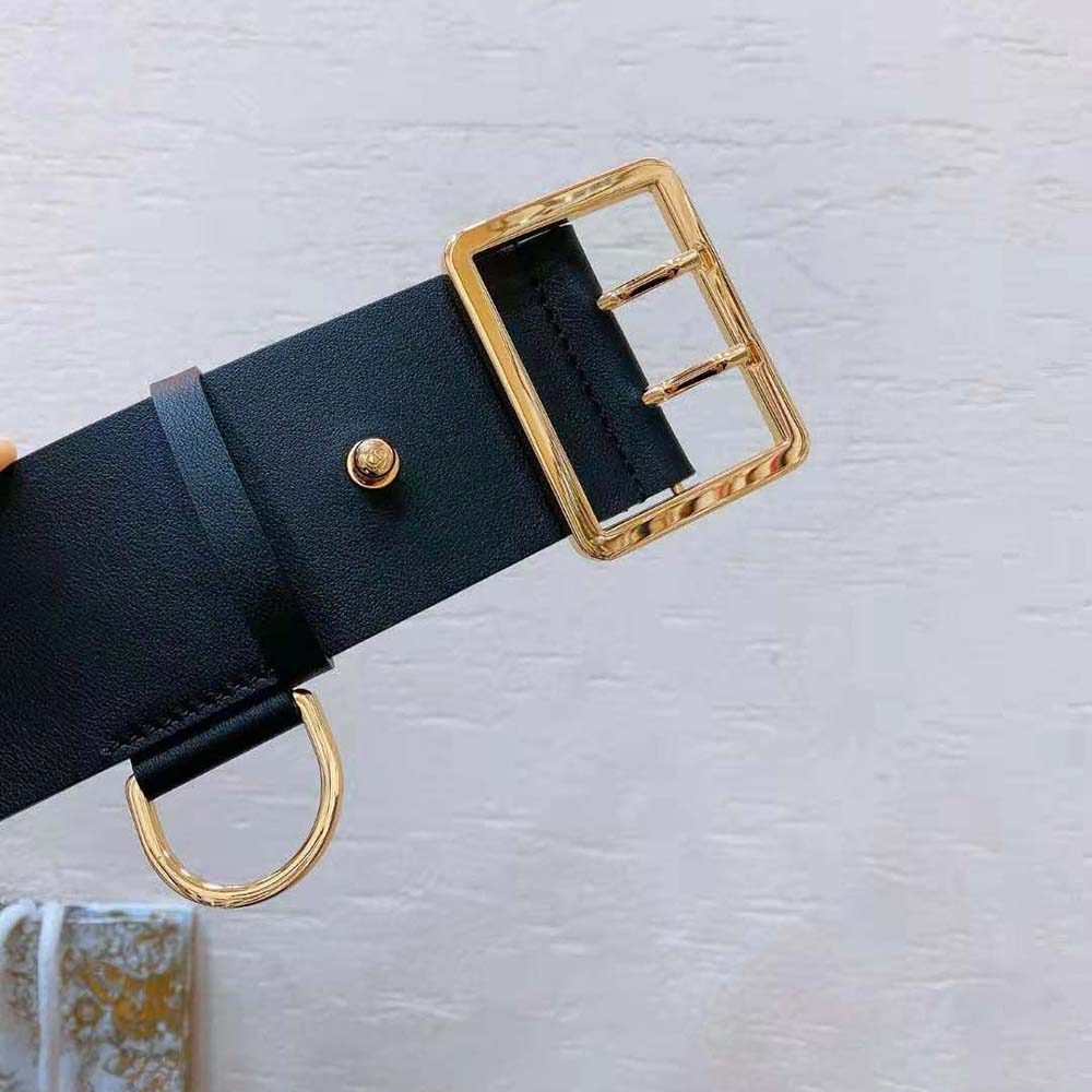 Dior Women Punk Belt Black Matte Calfskin-B0453UBJI - image 5