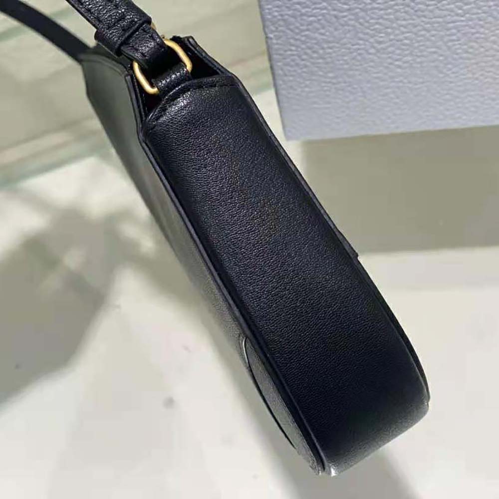 Dior Women Saddle Shoulder Pouch Black Goatskin - image 6