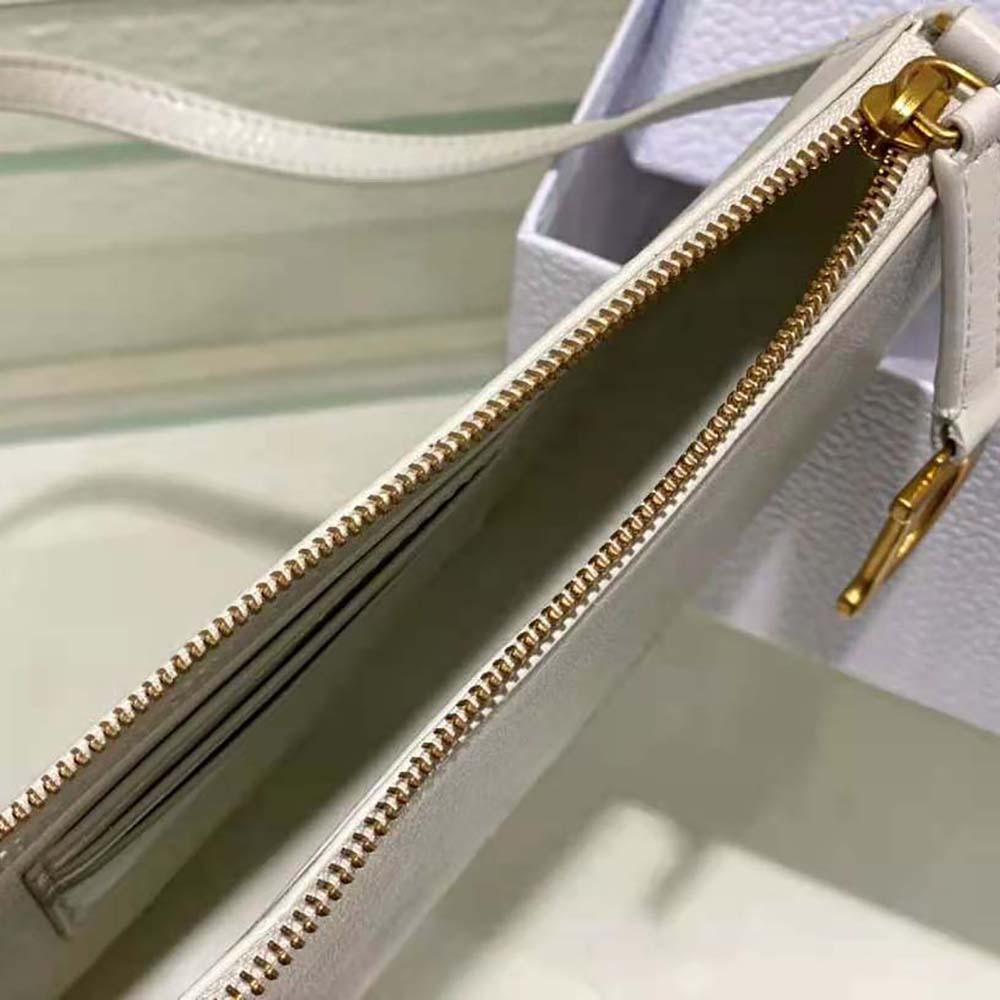 Dior Women Saddle Shoulder Pouch Latte Goatskin - image 9