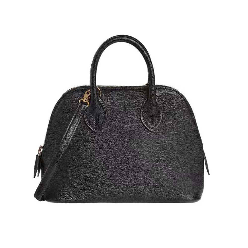 Hermes Unisex Bolide 1923 Bag in Epsom Calfskin-Black/Gold