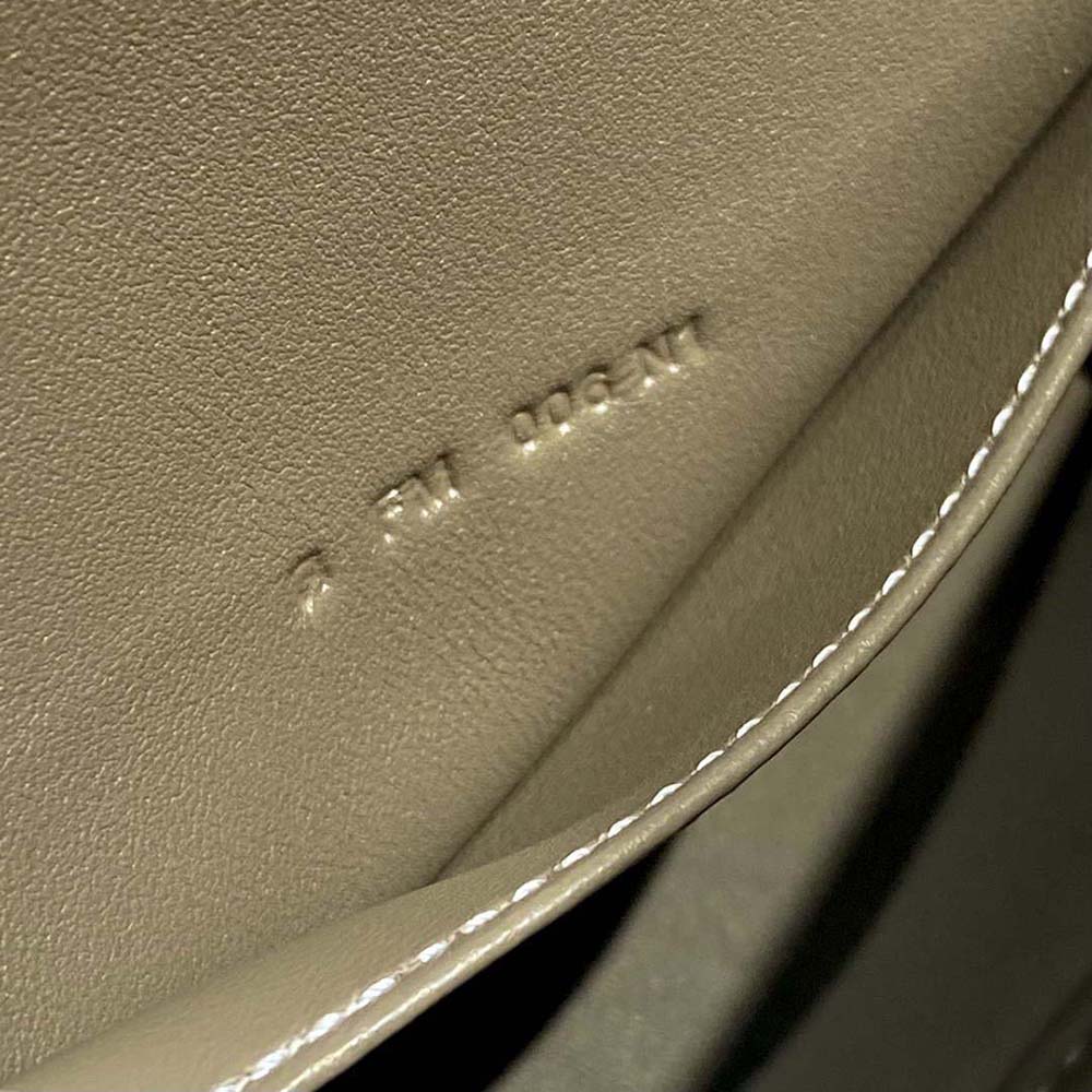 Hermes Unisex Bolide 1923 Bag in Epsom Calfskin-Brown/Silver - image 10