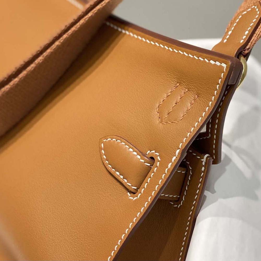 Hermes Women Jyspiere in Evercolor Leather-Brown - image 10