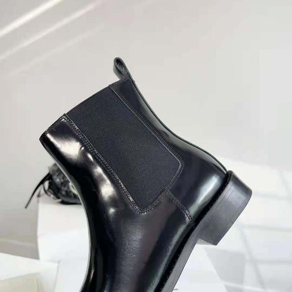 Loewe Men Campo Chelsea Boot in Brushed Calfskin-Black - image 8