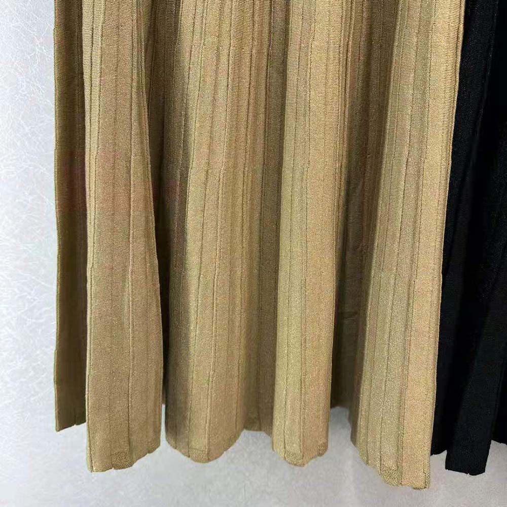 Miu Miu Women Lamé Skirt-MMG475_138O_F0056 - image 5
