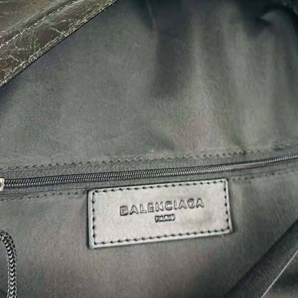 Balenciaga Men Explorer Backpack in Black Arena Lambskin - image 9