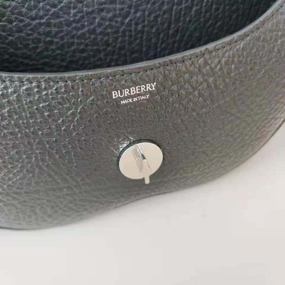 Burberry Women Chess Satchel-Black - image 9
