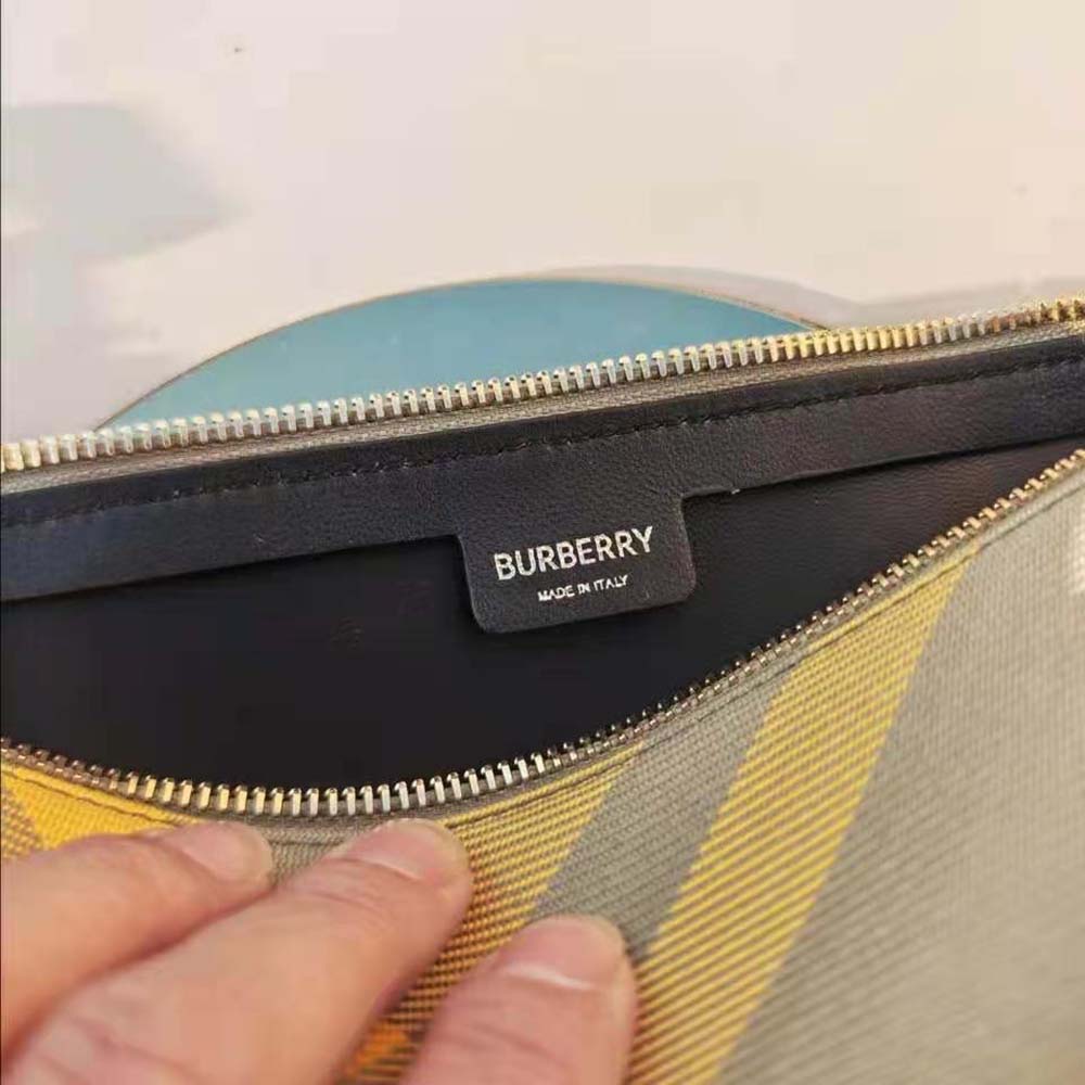 Burberry Women Mini Shield Sling Bag-Yellow - image 10
