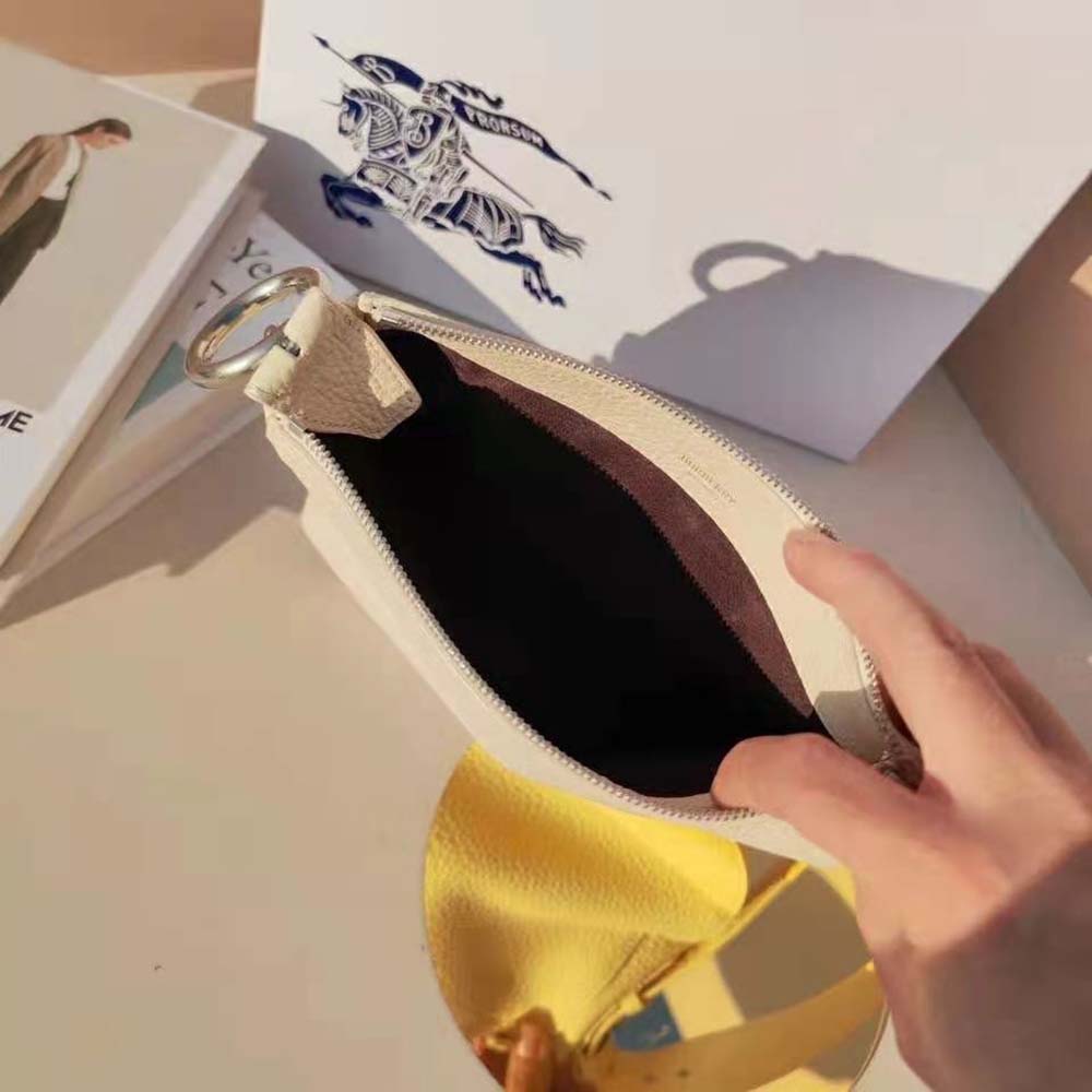 Burberry Women Small Knight Bag-White - image 9