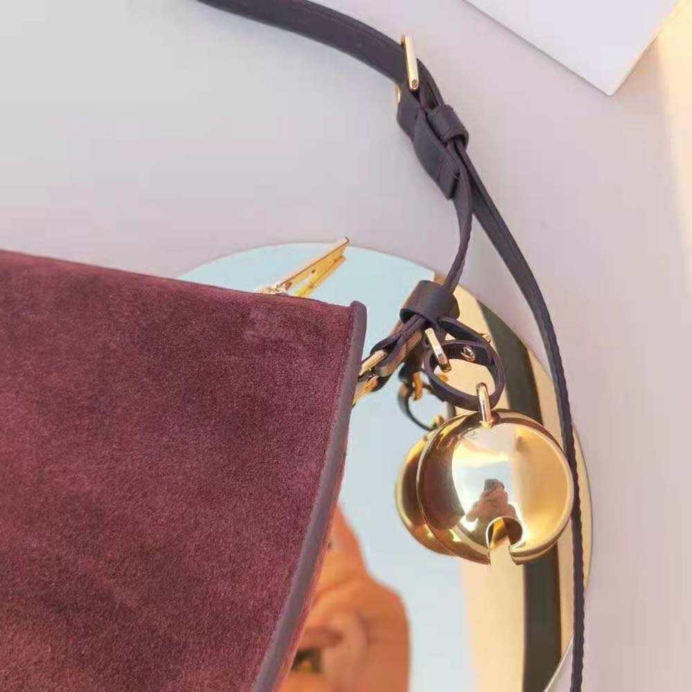 Burberry Women Small Shield Sling Bag-Brown - image 9
