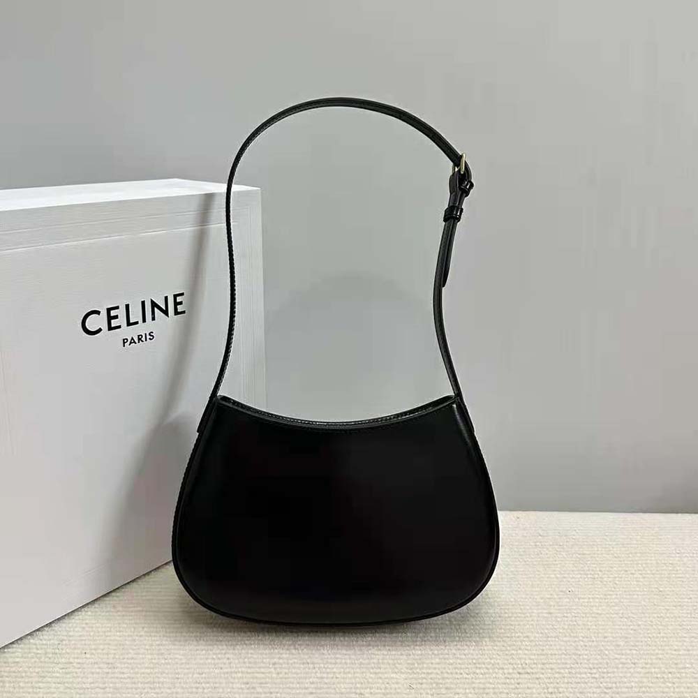 Side profile showing silhouette of Celine Women Medium Tilly Bag