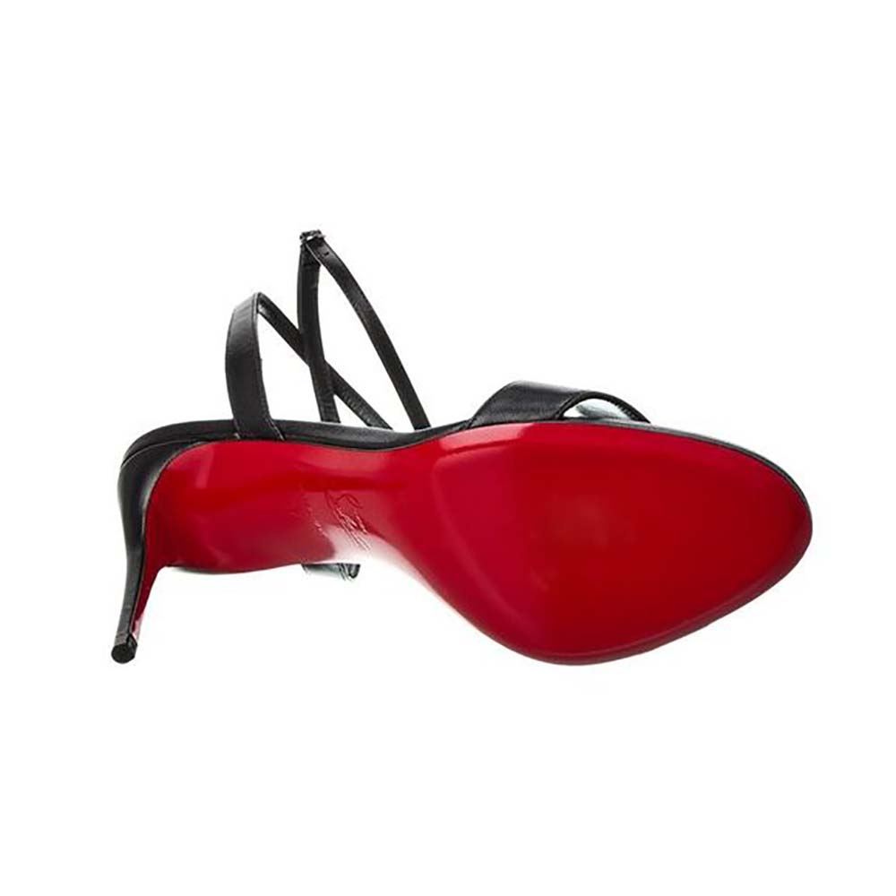 Christian Louboutin Women Loubigirl 85 mm Sandals Nappa leather-Black - image 5