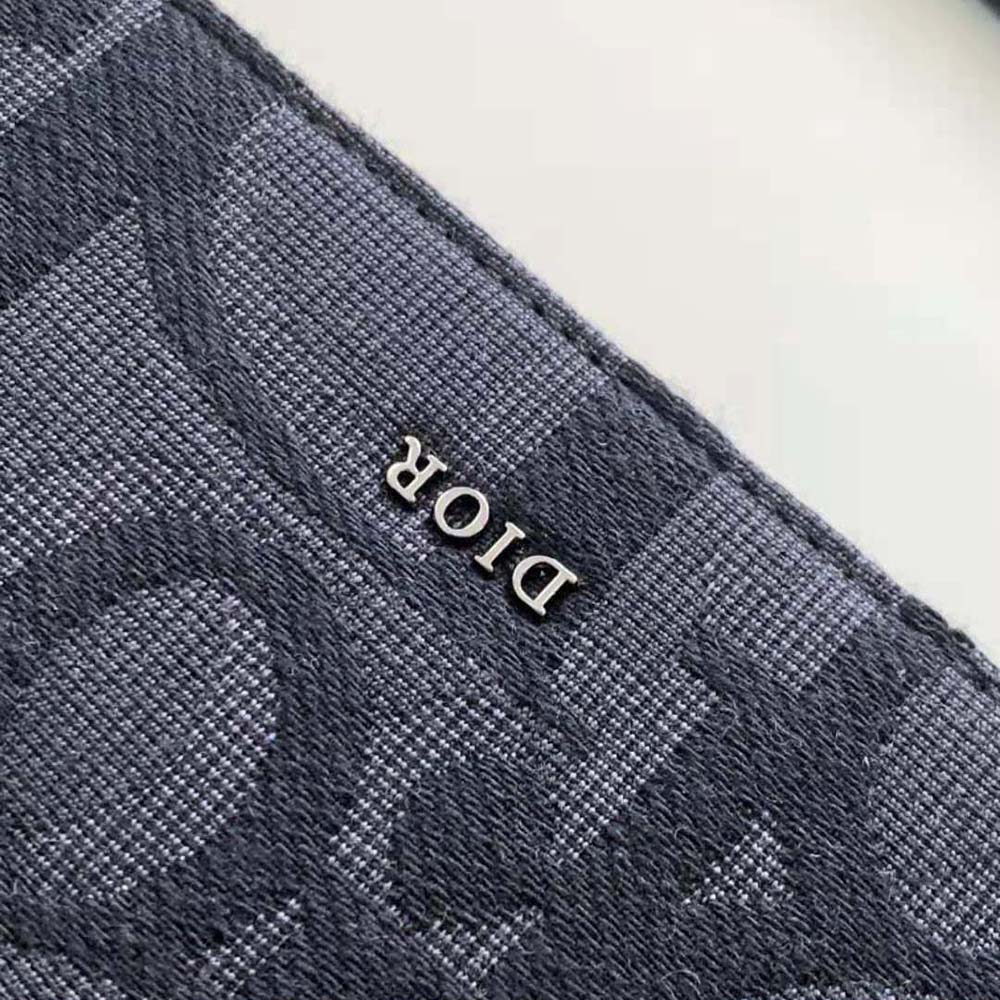 Dior Men A5 Pouch Black Maxi Dior Oblique Jacquard - image 7