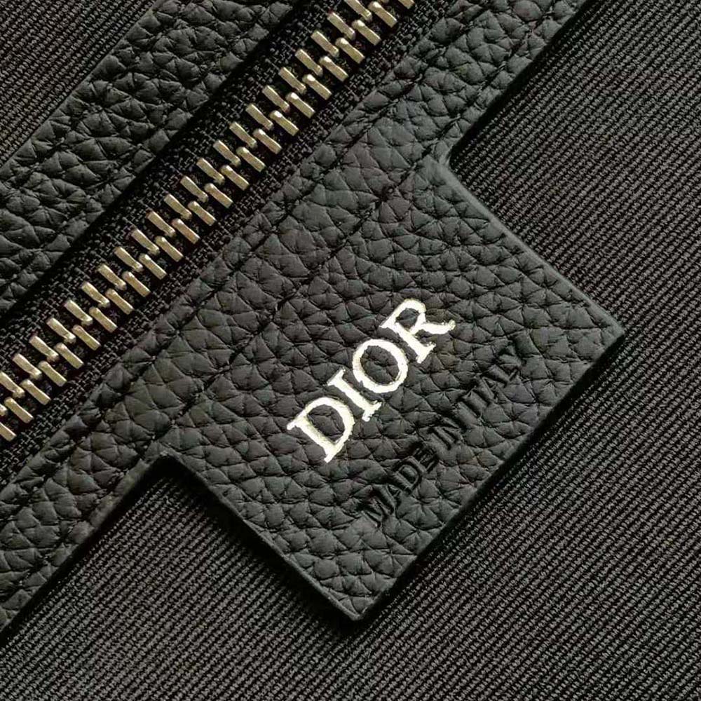 Dior Men Weekender 50 Bag Black Maxi Dior Oblique Jacquard - image 9